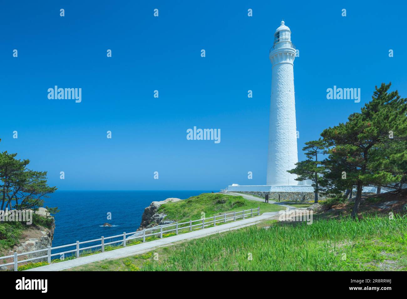 Izumo Hinomisaki Lighthouse Stock Photo Alamy
