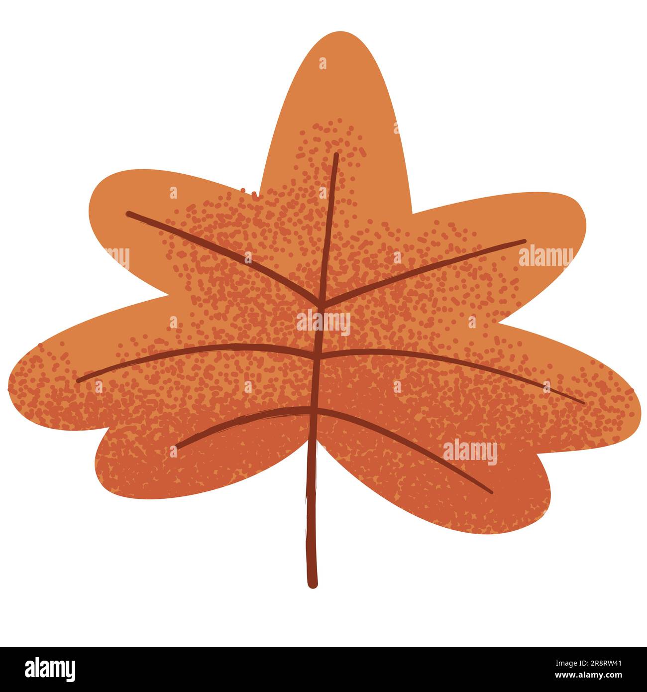 One red maple leaf Stock Vector Images - Alamy