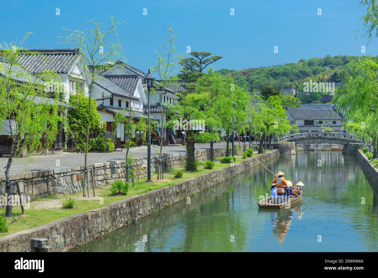Traditional Boat Tour Of Kurashiki Canal In Kurashiki Aesthetic Area In 