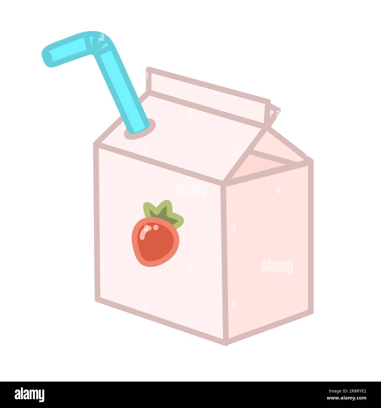 Cute Cartoon Milk Carton