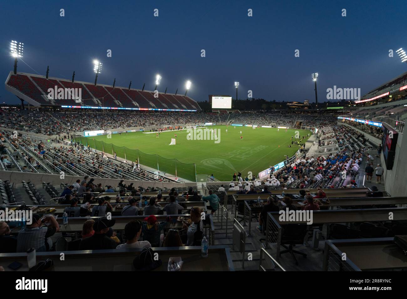 San Diego, USA. 21st June, 2023. General view of the World Lacrosse Men's Championship opening game USA vs Canada at Snapdragon Stadium. Credit: Ben Nichols/Alamy Live News Stock Photo