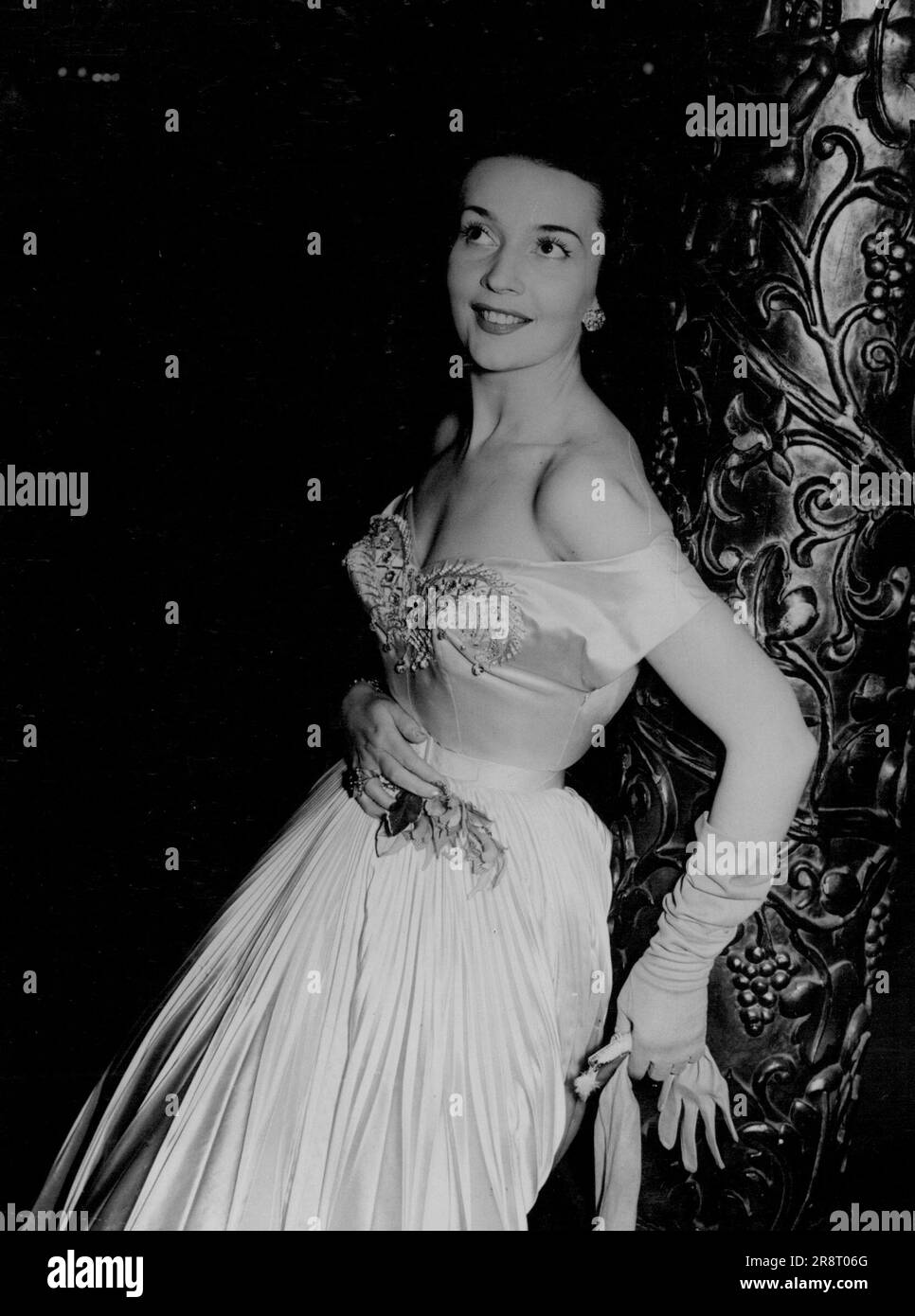Ludmilla Tcherina, ballerina appearing in "Tales of Hoffman", attended