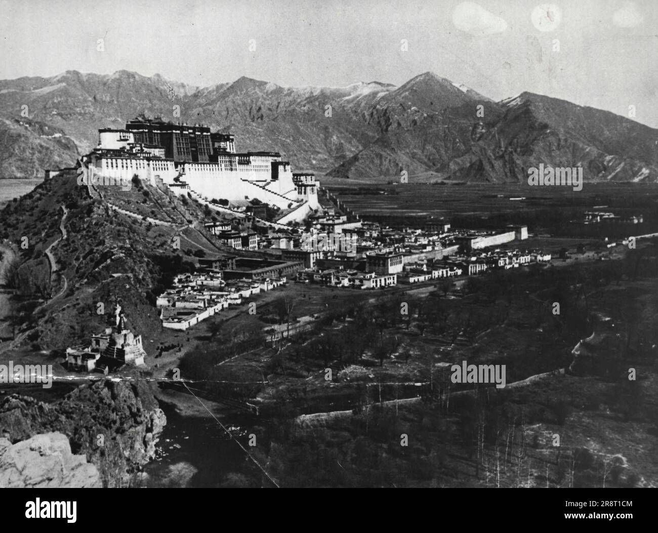 Lhasa, Capital Of Tibet: Potala - A general view of the imposing ...