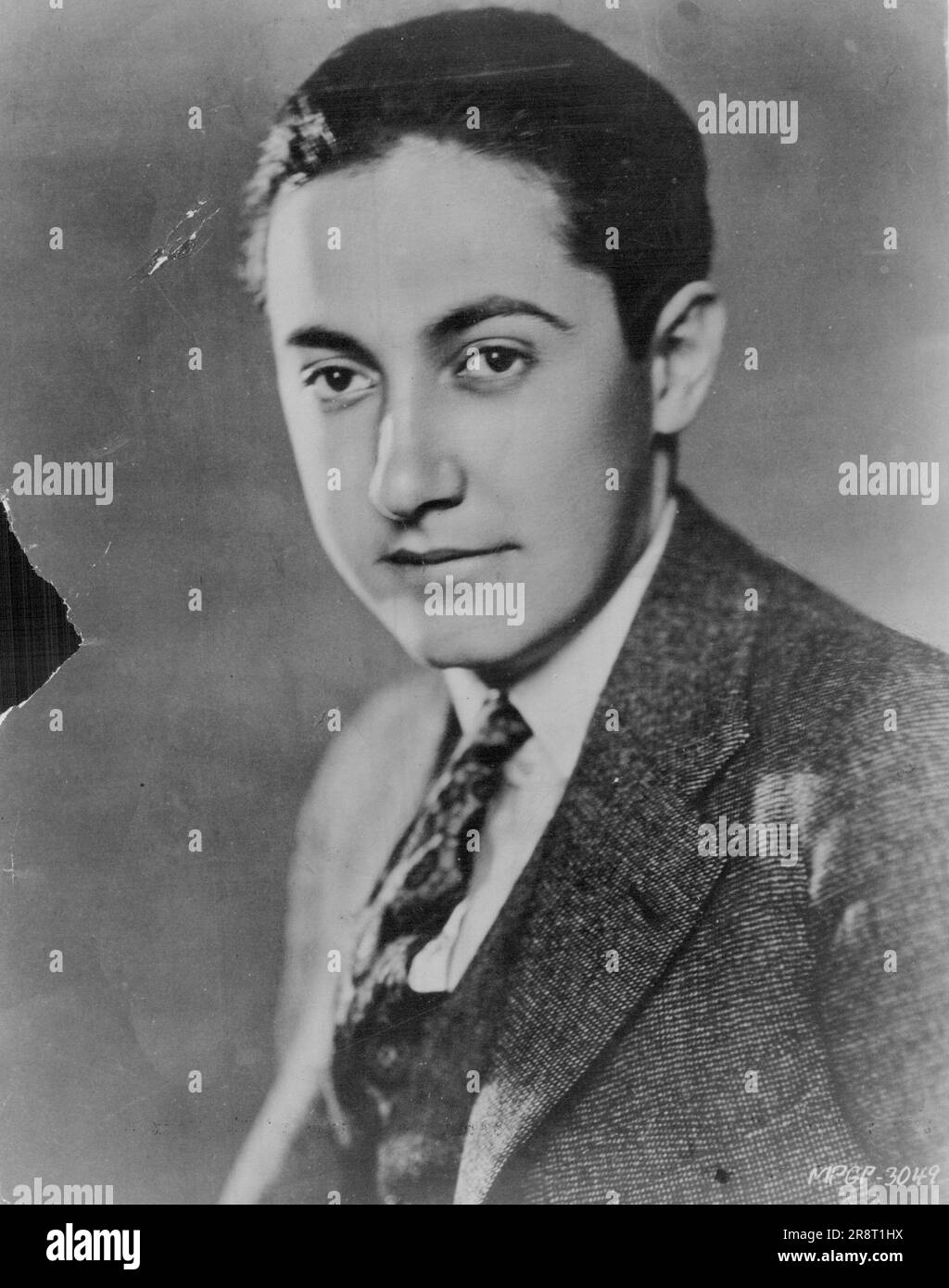 Irving Grant Thalberg the young executive genius of the Metro Goldwyn-Mayer studios. Irving Thalberg (above) who wanted to victimise Gable. August 22, 1947. Stock Photo