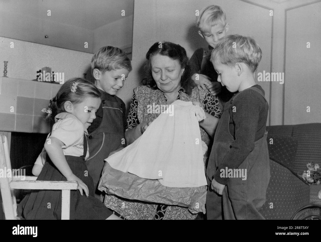 Quads Have New Brother And Sister: Grandmother, Mrs. Lillian Govey, who