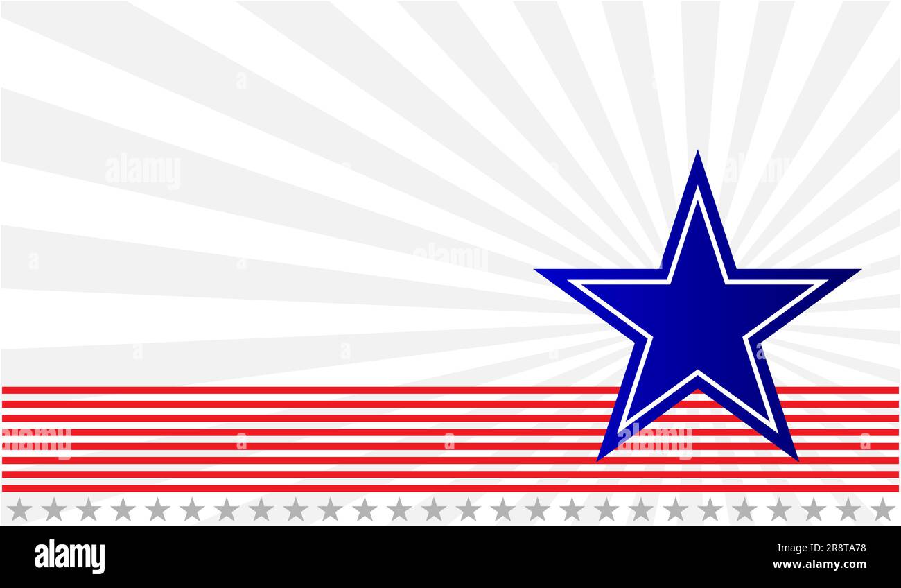 Premium Vector  Flag usa stars and stripes pattern background with map  united states