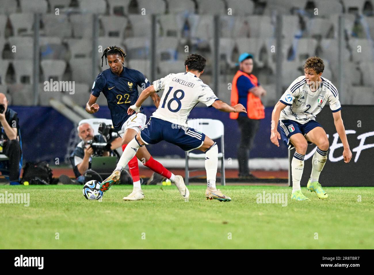 cluj-napoca-romania-22nd-june-2023-france-u21-s-michael-olise