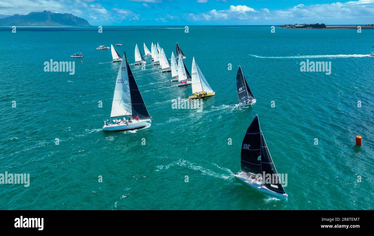 Kaneohe Bay, Oahu, Hawaii Stock Photo Alamy