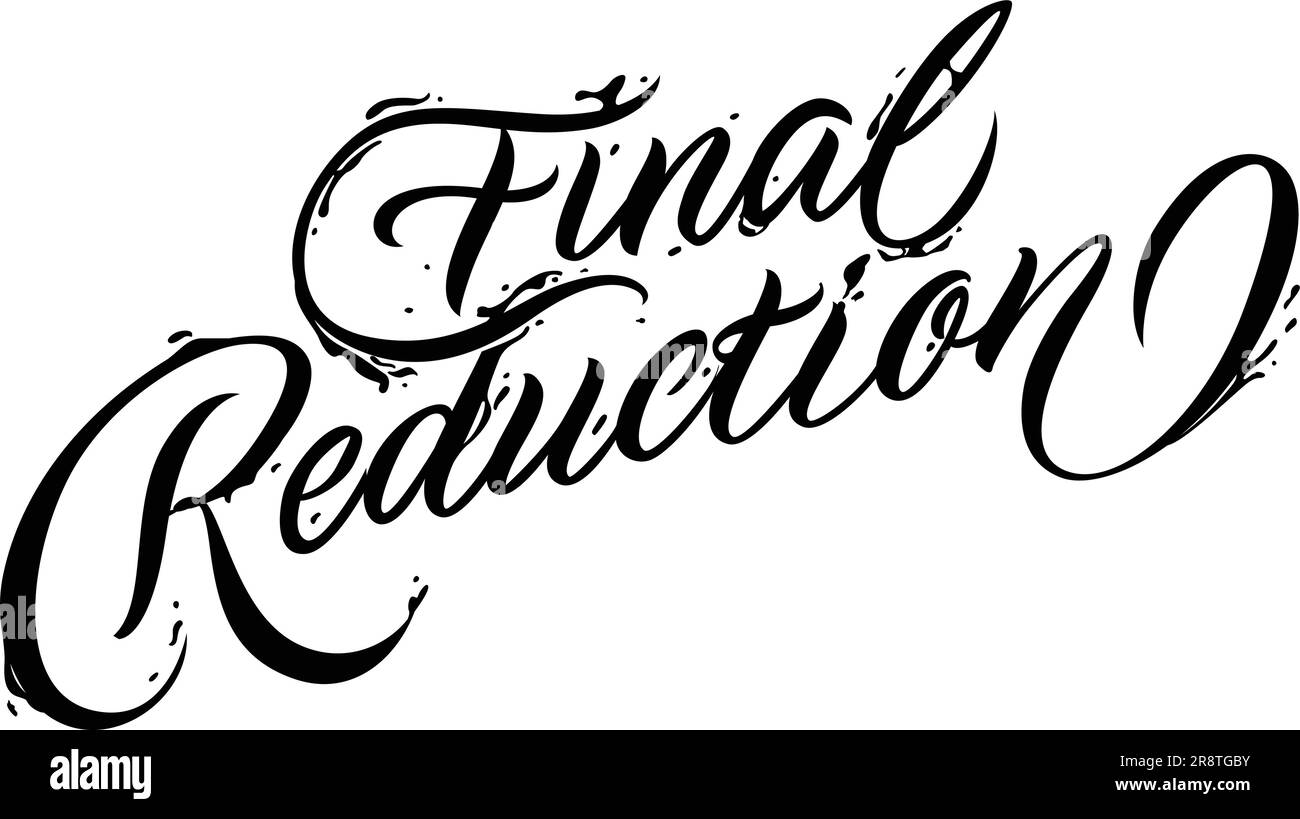 Cost reduction text Stock Vector Images Alamy