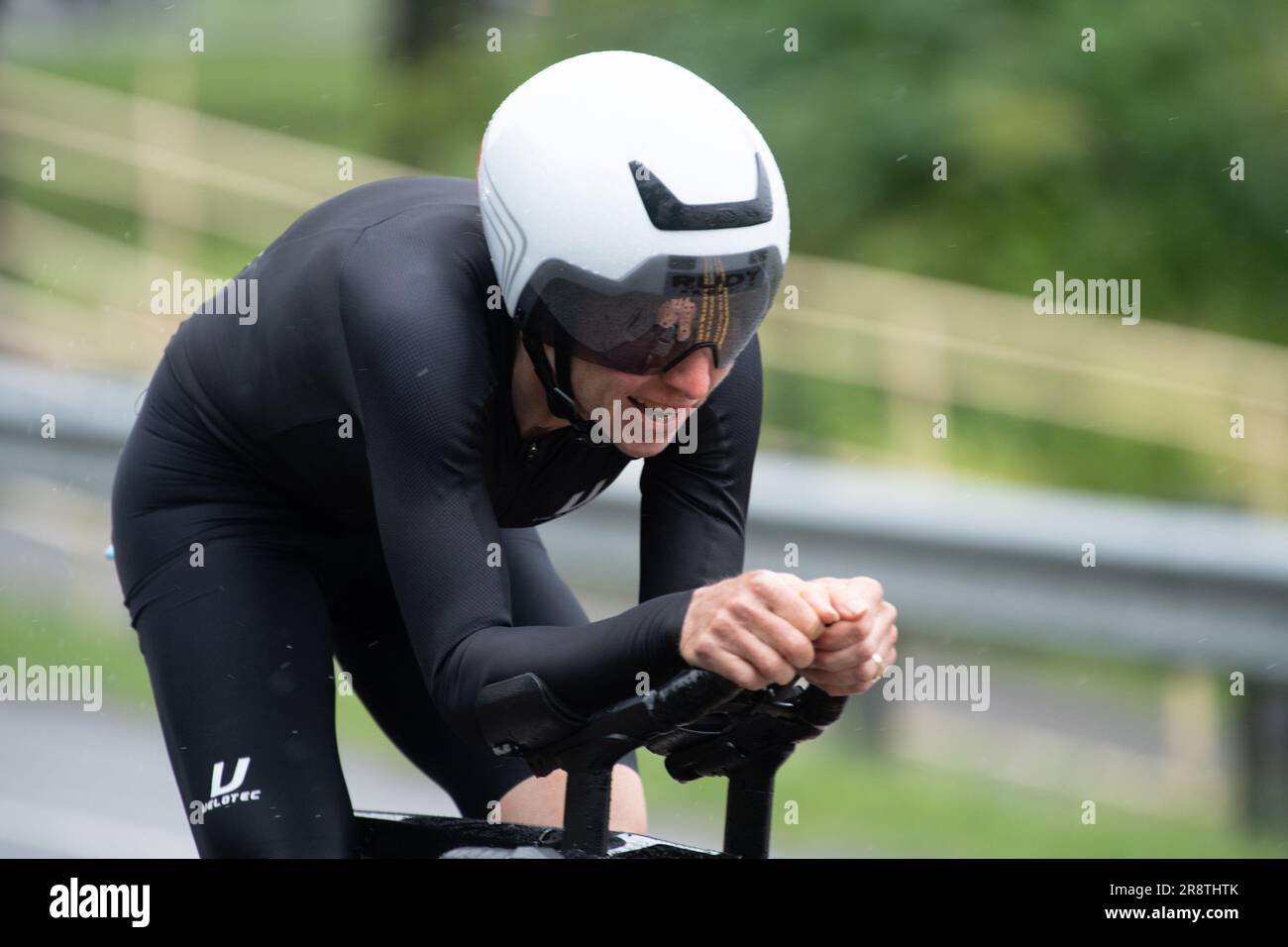 Oak Ridge, Tennessee, USA. 22nd June, 2023. USA Cycling Time Trial