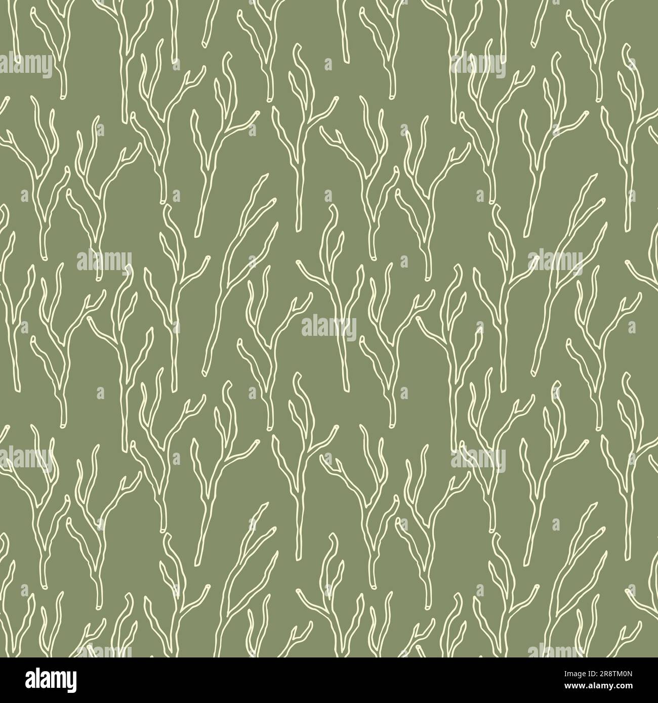 Brunch floral seamless pattern or textile or surface. Vector background Stock Vector