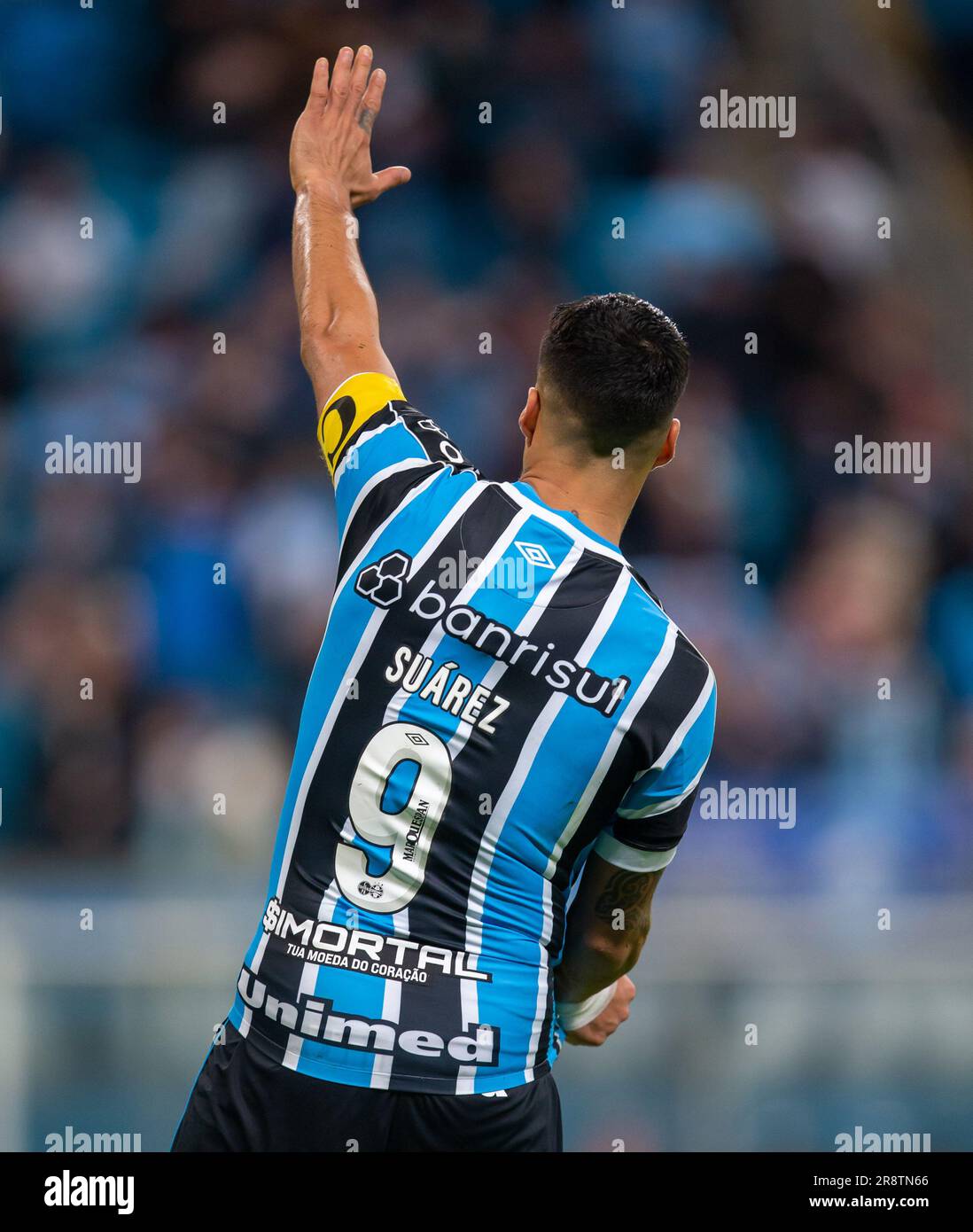 Porto Alegre, Brazil. 22nd June, 2023. Luis Suarez of Gremio