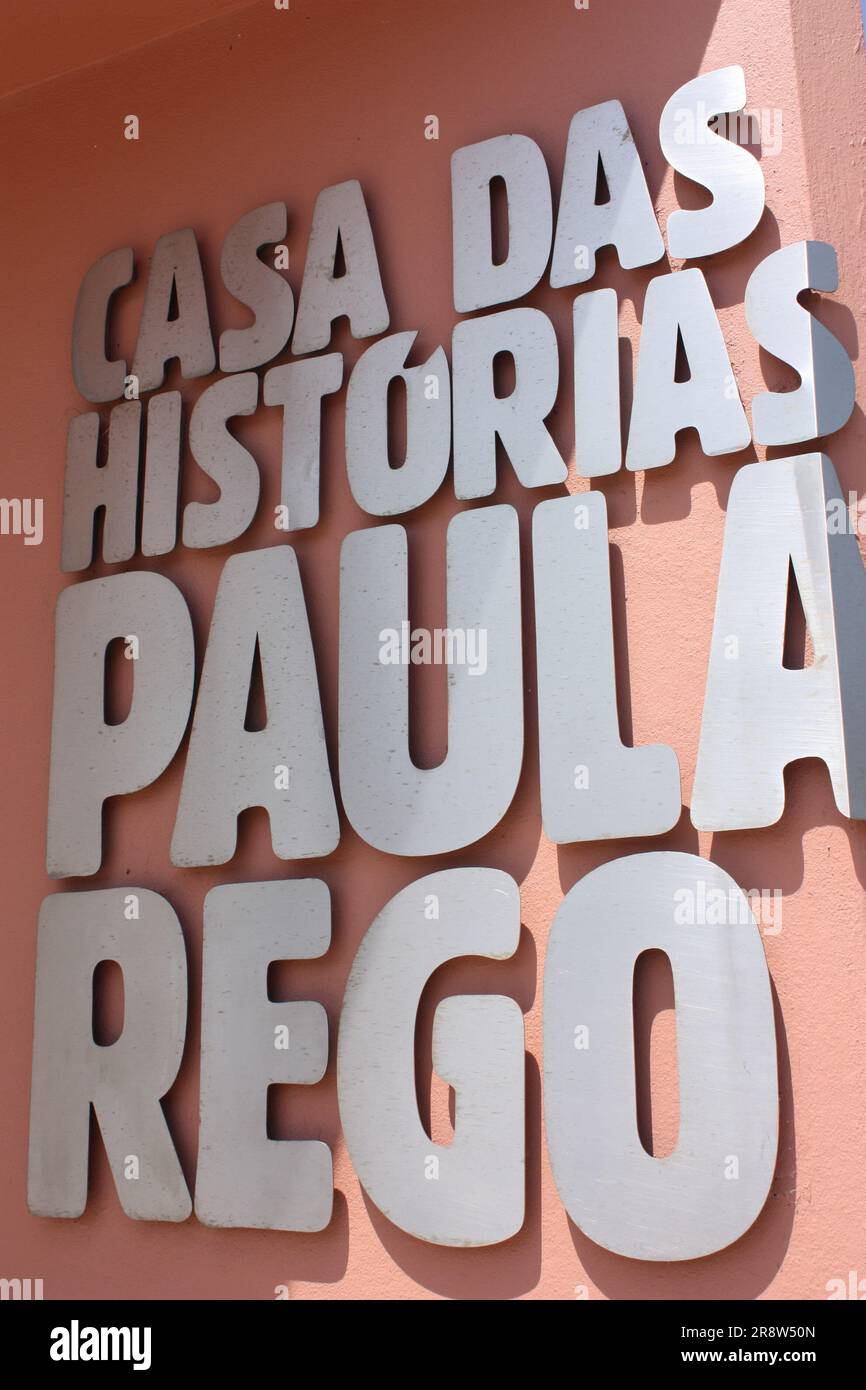 The Casa das historias Paula Rego in Cascais Stock Photo