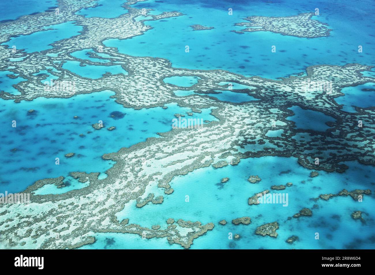 Great Barrier Reef, a UNESCO World Heritage Site Stock Photo