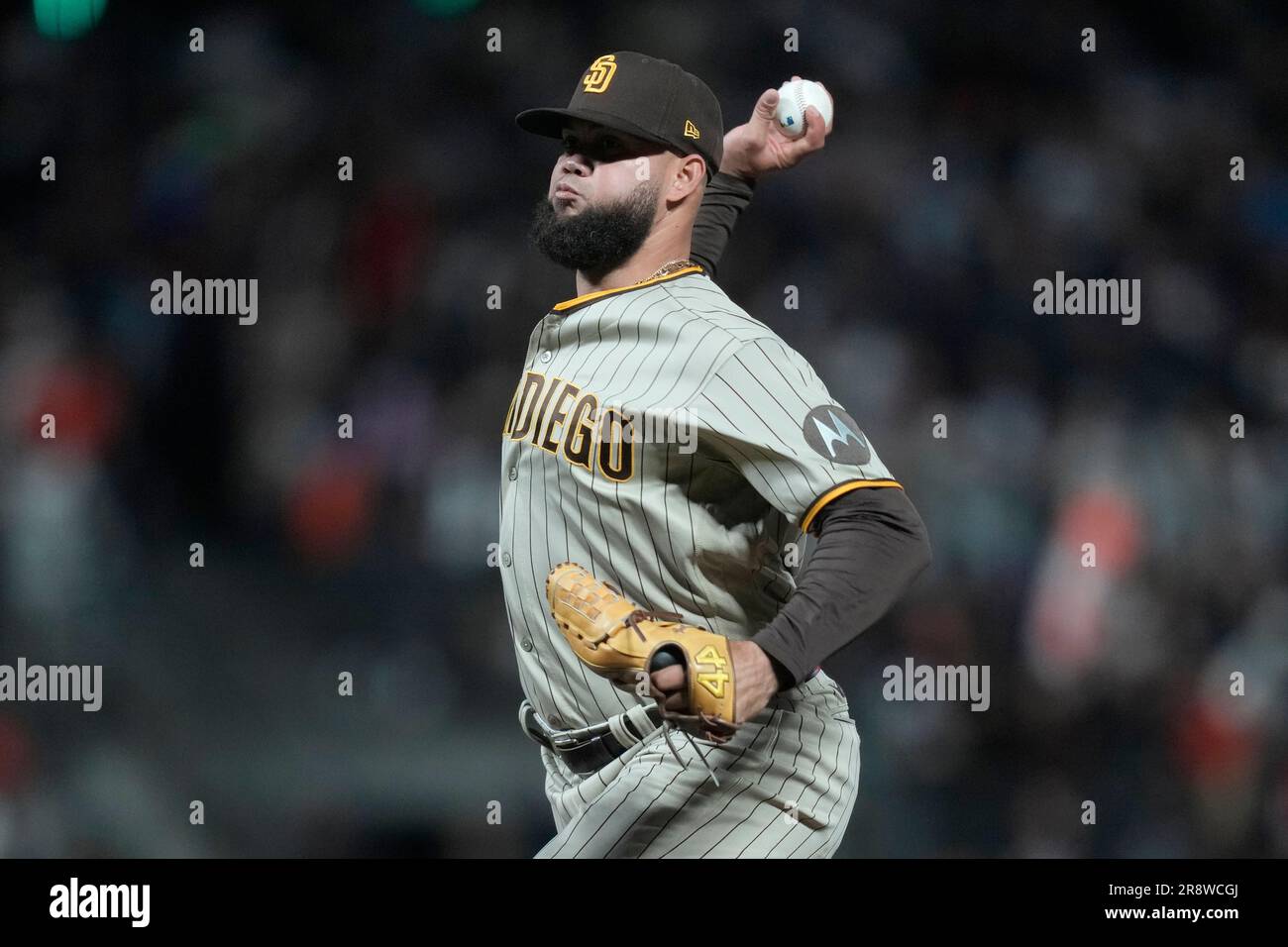 San Diego Padres' Luis Garcia during a baseball game against the San  Francisco Giants in San Francisco, Monday, June 19, 2023. (AP Photo/Jeff  Chiu Stock Photo - Alamy