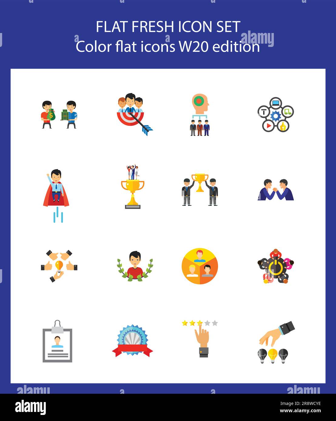 Team icon set Stock Vector Image & Art - Alamy