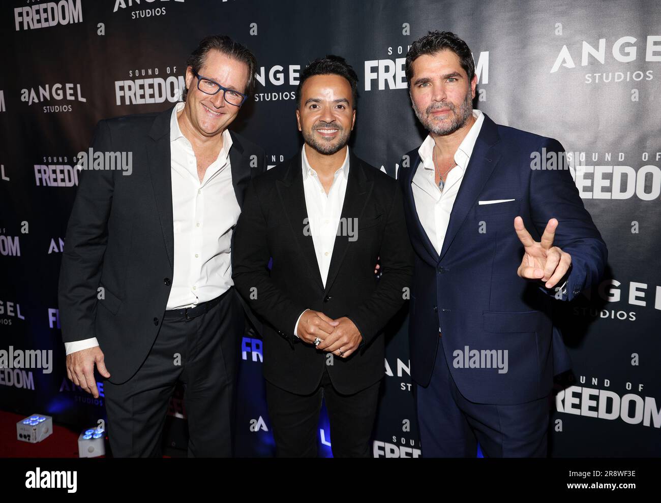 Eduardo Verstegui Miami Beach, FL-JUNE 22: Sean Wolfington, Singer Luis Fonsi and Actor