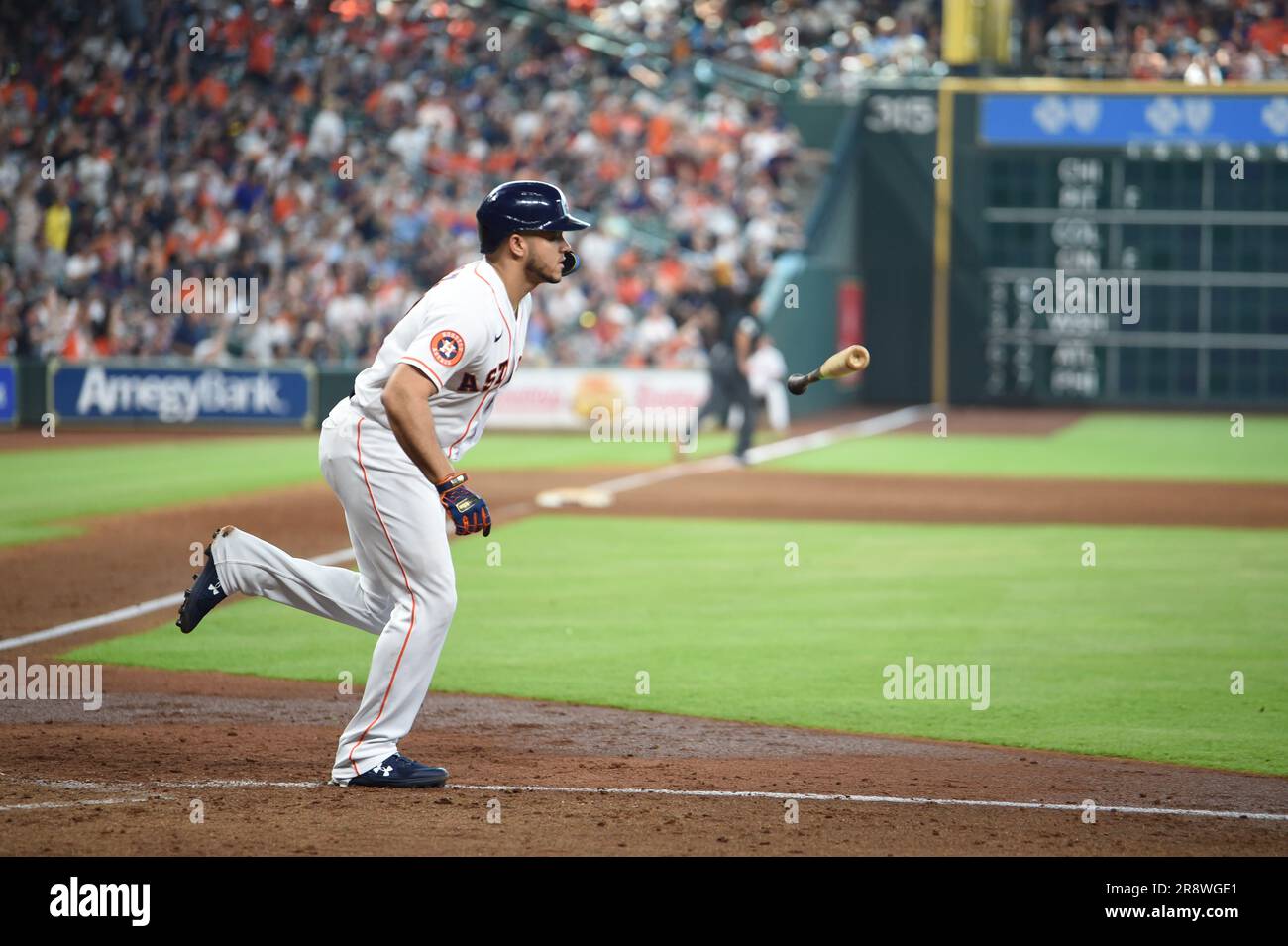 This is a 2023 photo of catcher Yanier Diaz of the Houston Astros baseball  team. This image reflects the Astros active roster as of Feb. 23, 2023,  when this image was taken. (