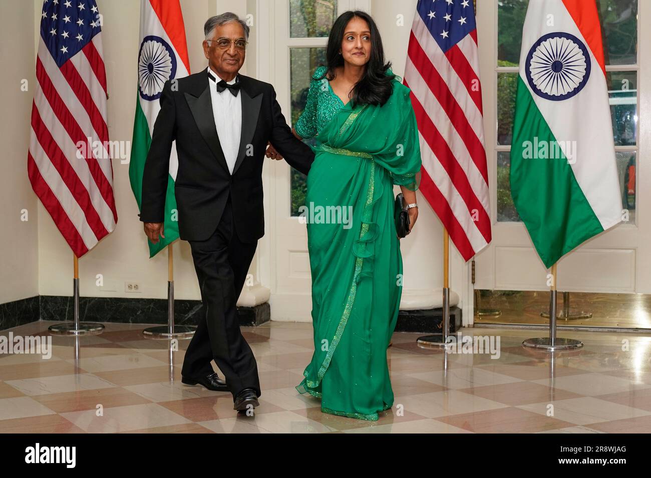 Vanita Gupta, U.S. Associate Attorney General and her husband Rajiv