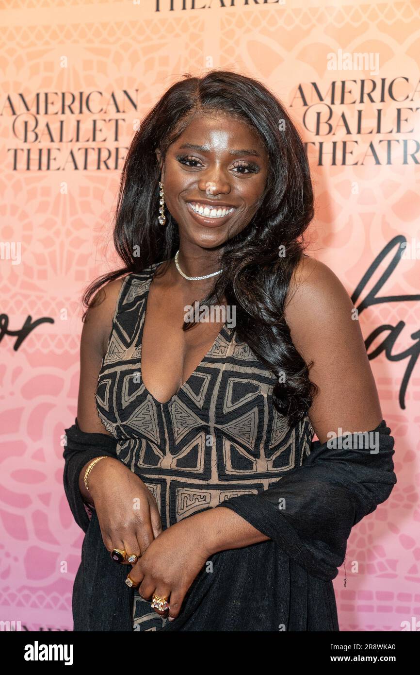 New York, USA. 22nd June, 2023. Grace Duah attends 2023 American Ballet