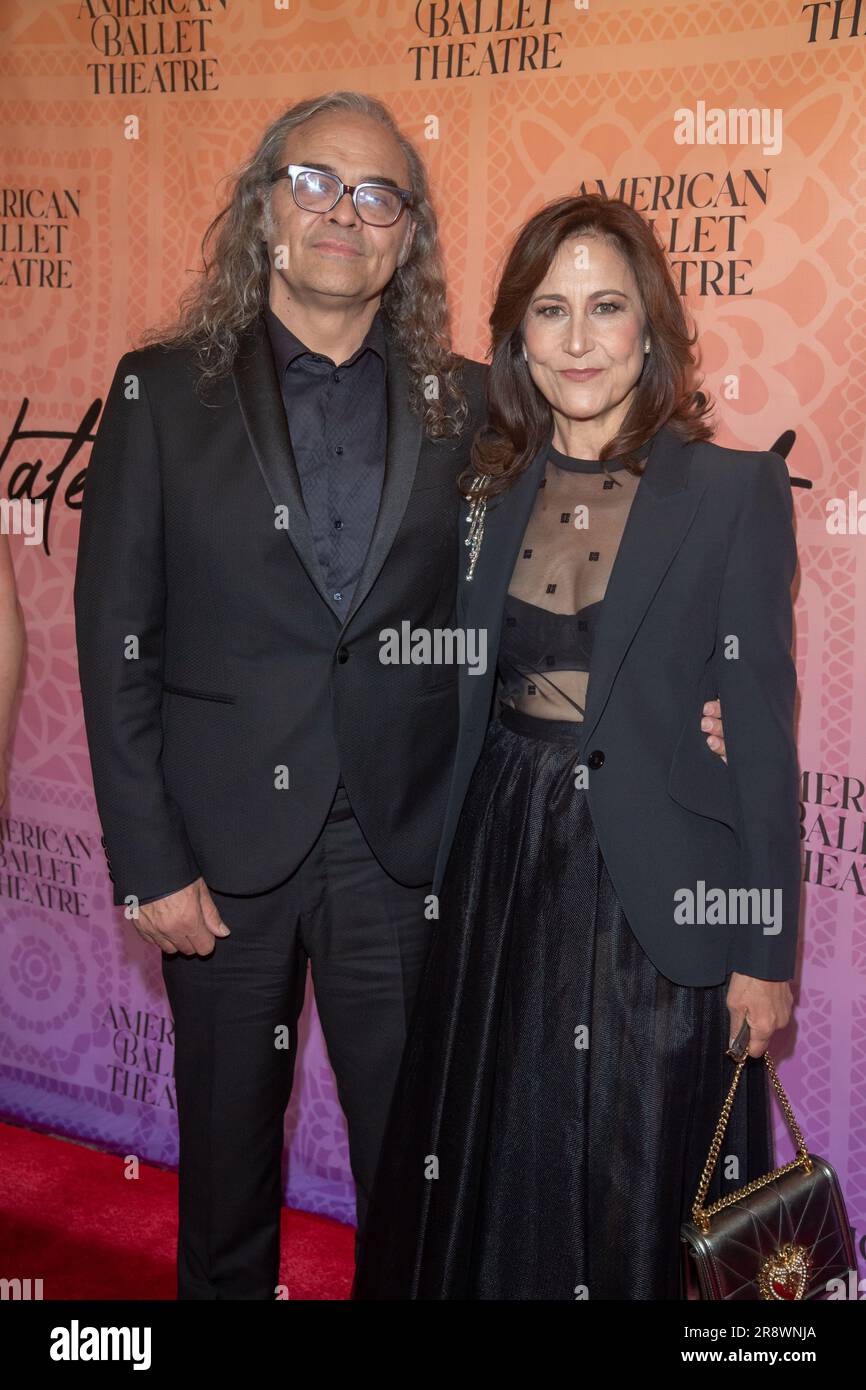 NEW YORK, NEW YORK JUNE 22 Joselo Rangel and Lumi Cavazos attend the