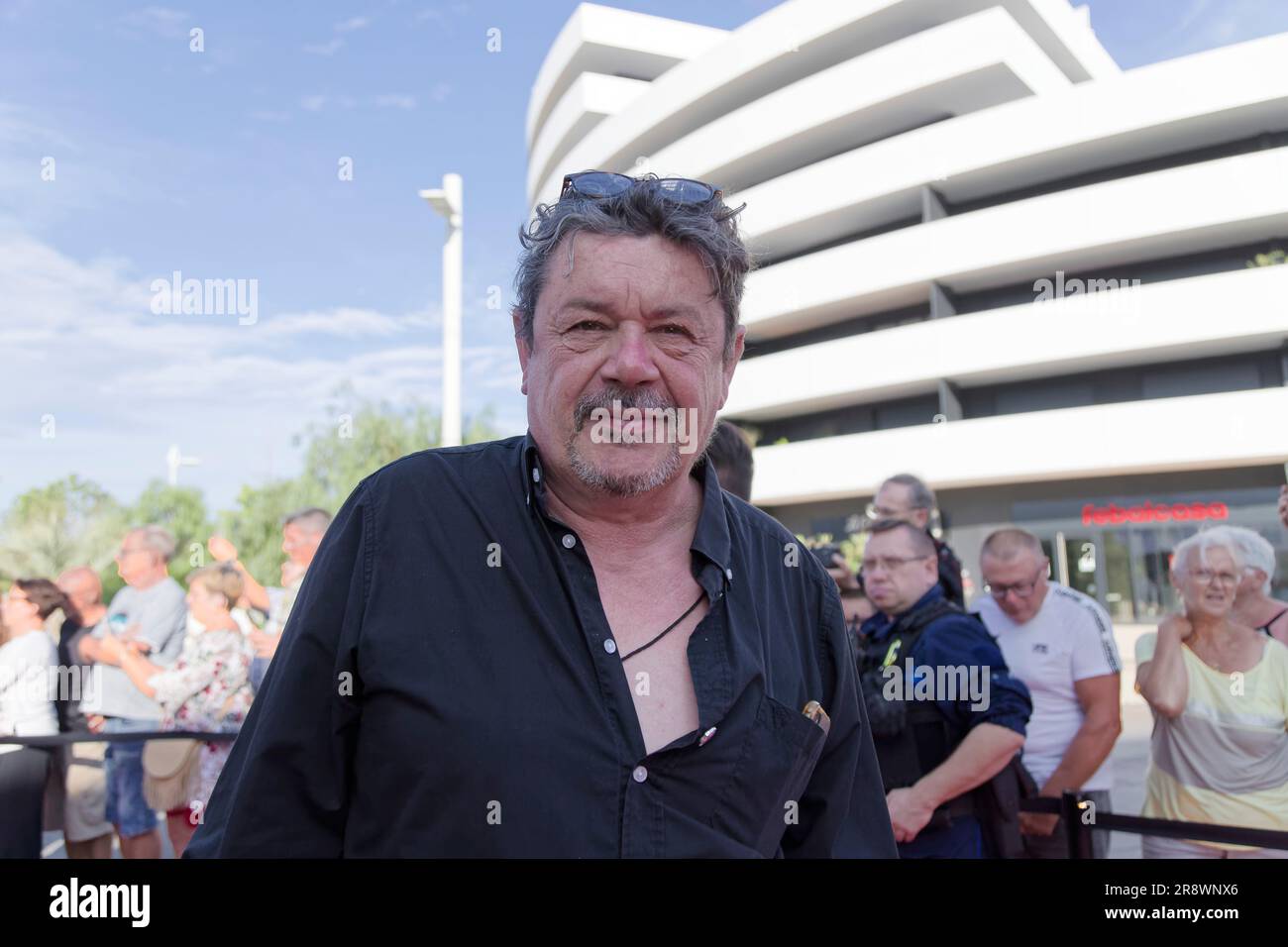Cap d'Agde, 2023.22nd June, 2023. Pasquale Hugo D'Inca, actor, attends ...