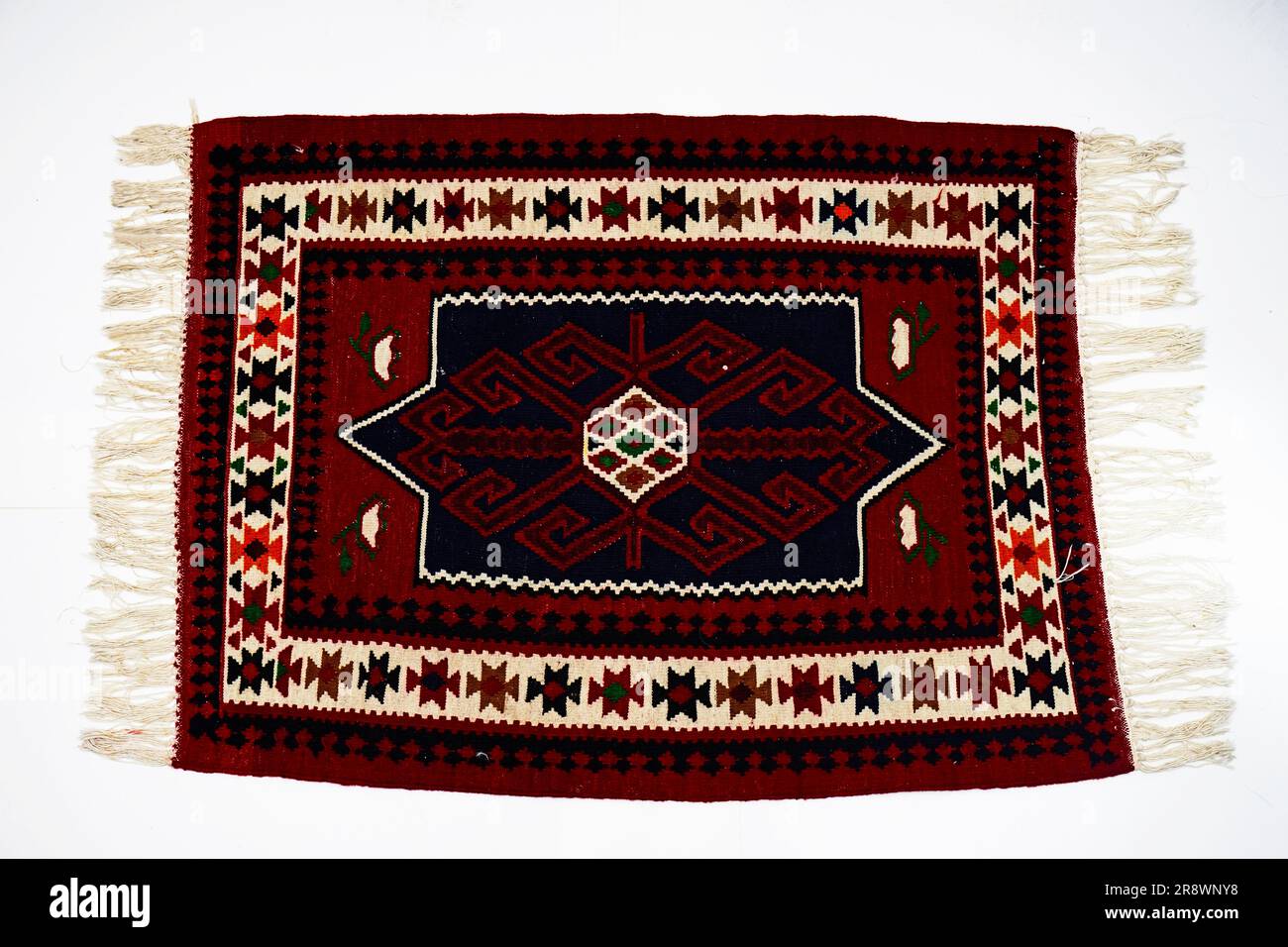 Turkish Rugs Background different beautiful Oriental Turkish handmade rugs on white background ...