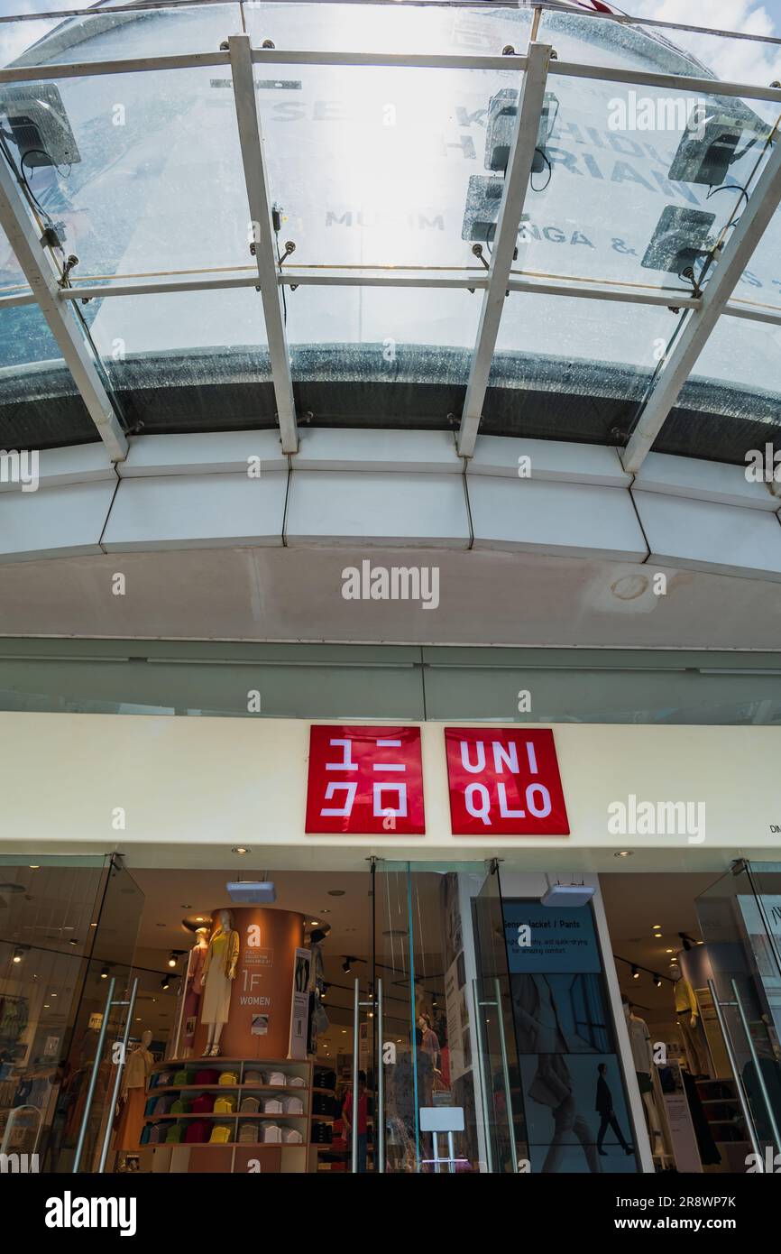 KUALA LUMPUR MALAYSIA  MAY 09 2016 Uniqlo Store In Suria KLCC Uniqlo  Co Ltd Is A Japanese Casual Wear Designer Manufacturer And Retailer  Stock Photo Picture And Royalty Free Image Image 63597961
