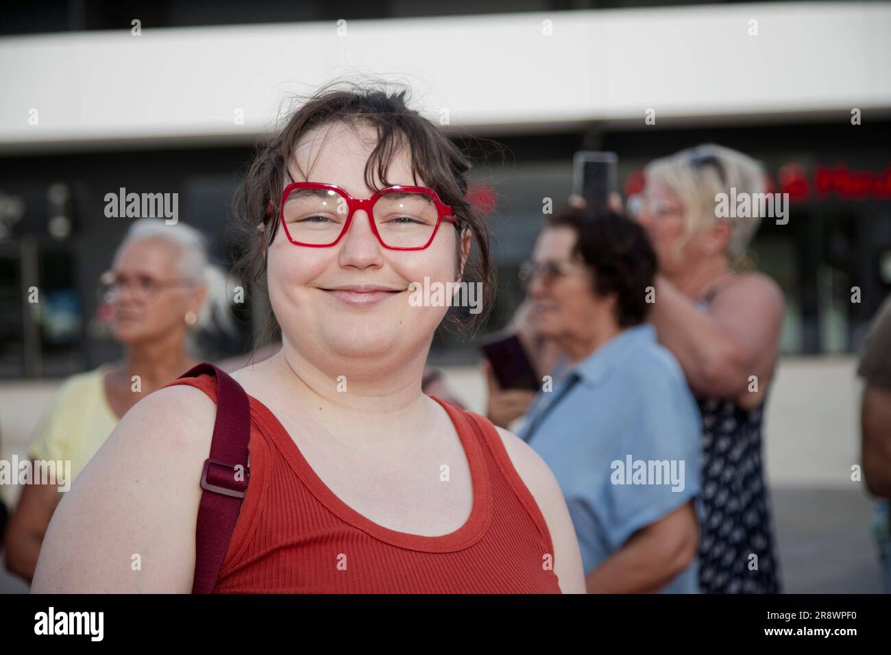 Cap d'Agde, 2023.22nd June, 2023. Mathilde Abd El Kader attends Les ...