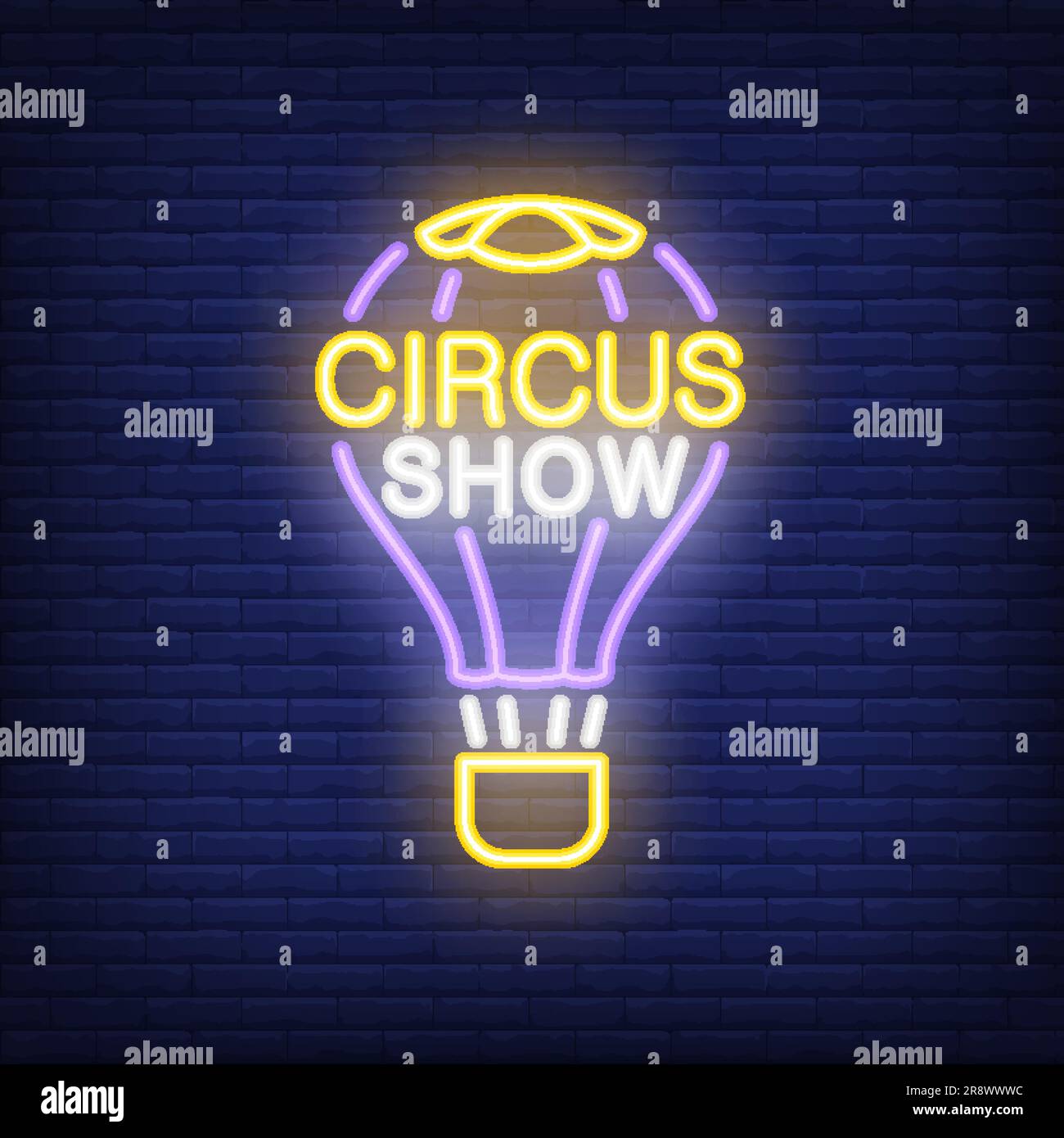 Circus show neon sign Stock Vector Image & Art - Alamy