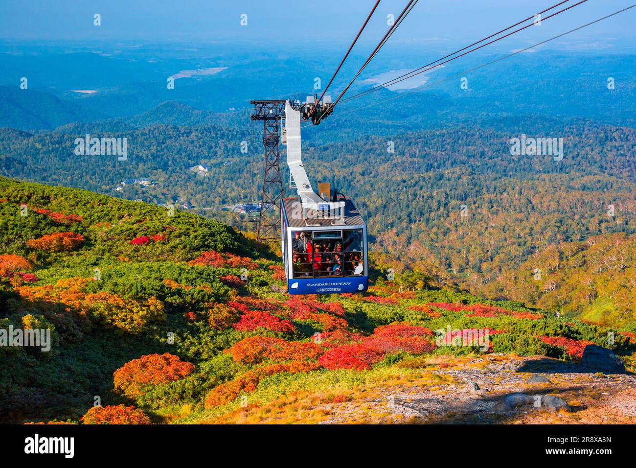 Asahi Dake ropeway Stock Photo - Alamy