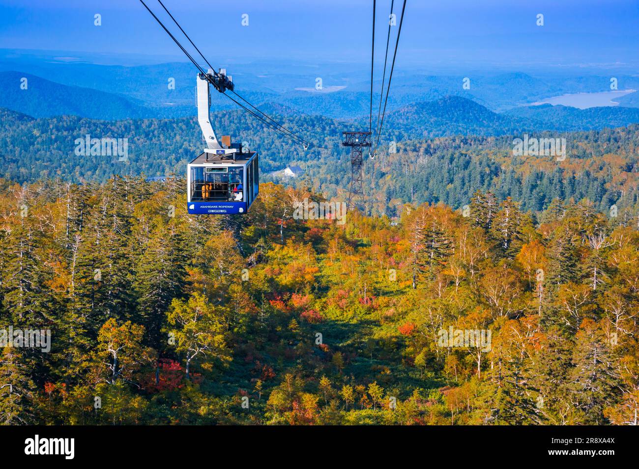 Asahi Dake ropeway Stock Photo - Alamy