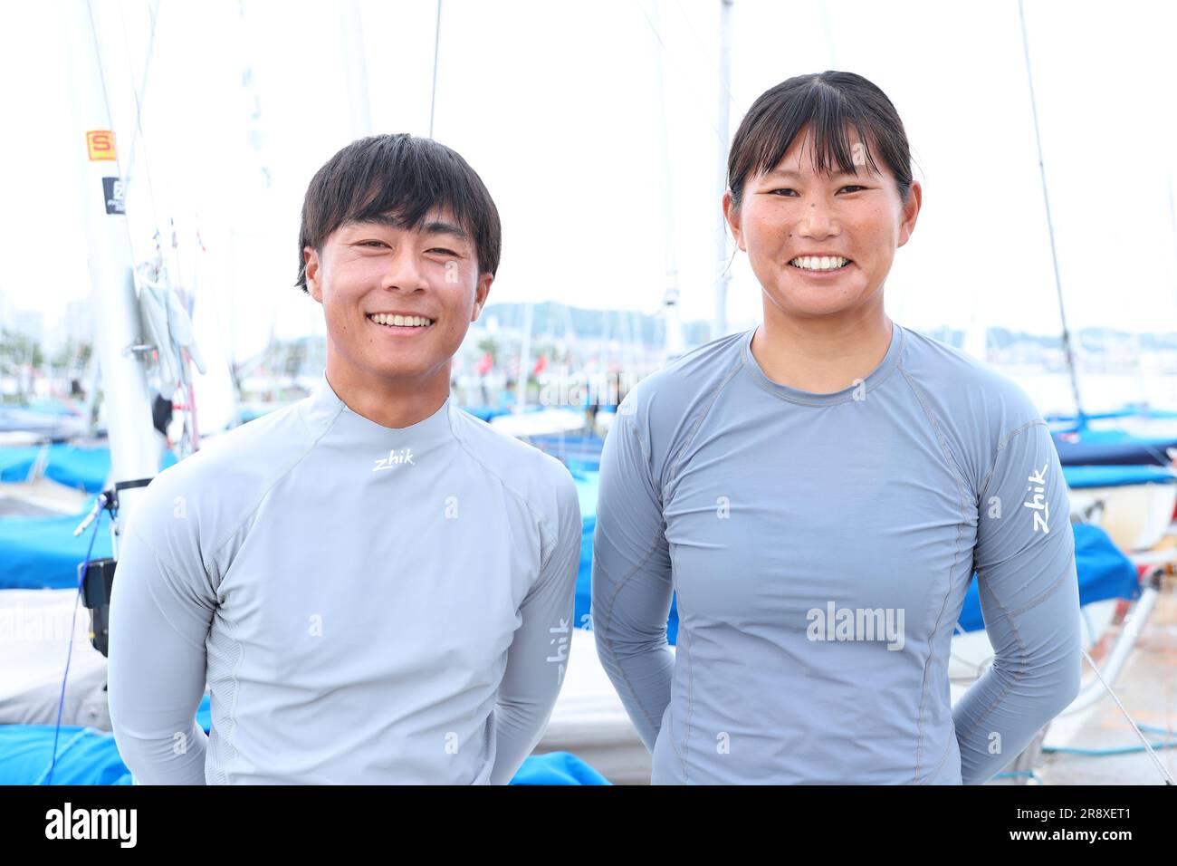 Kanagawa, Japan. 23rd June, 2023. Miho Yoshioka & Keiju Okada (JPN