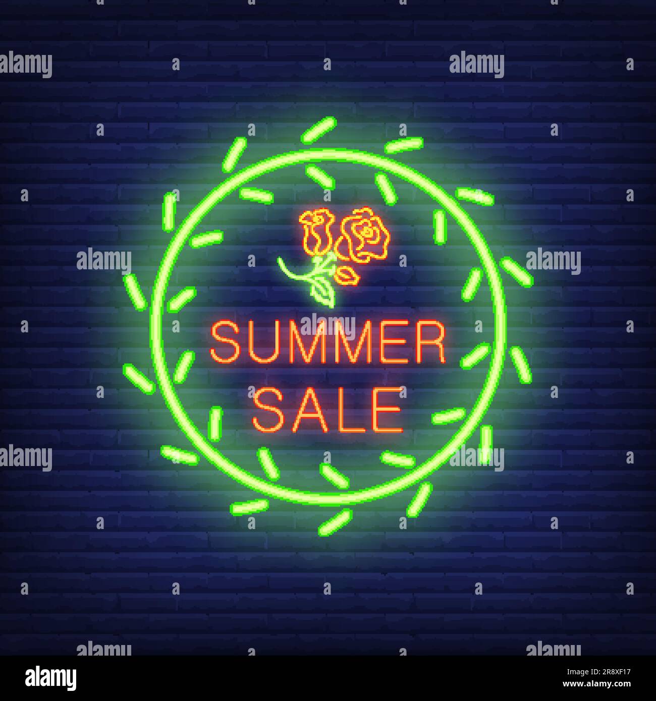 Illuminated mall Stock Vector Images - Alamy