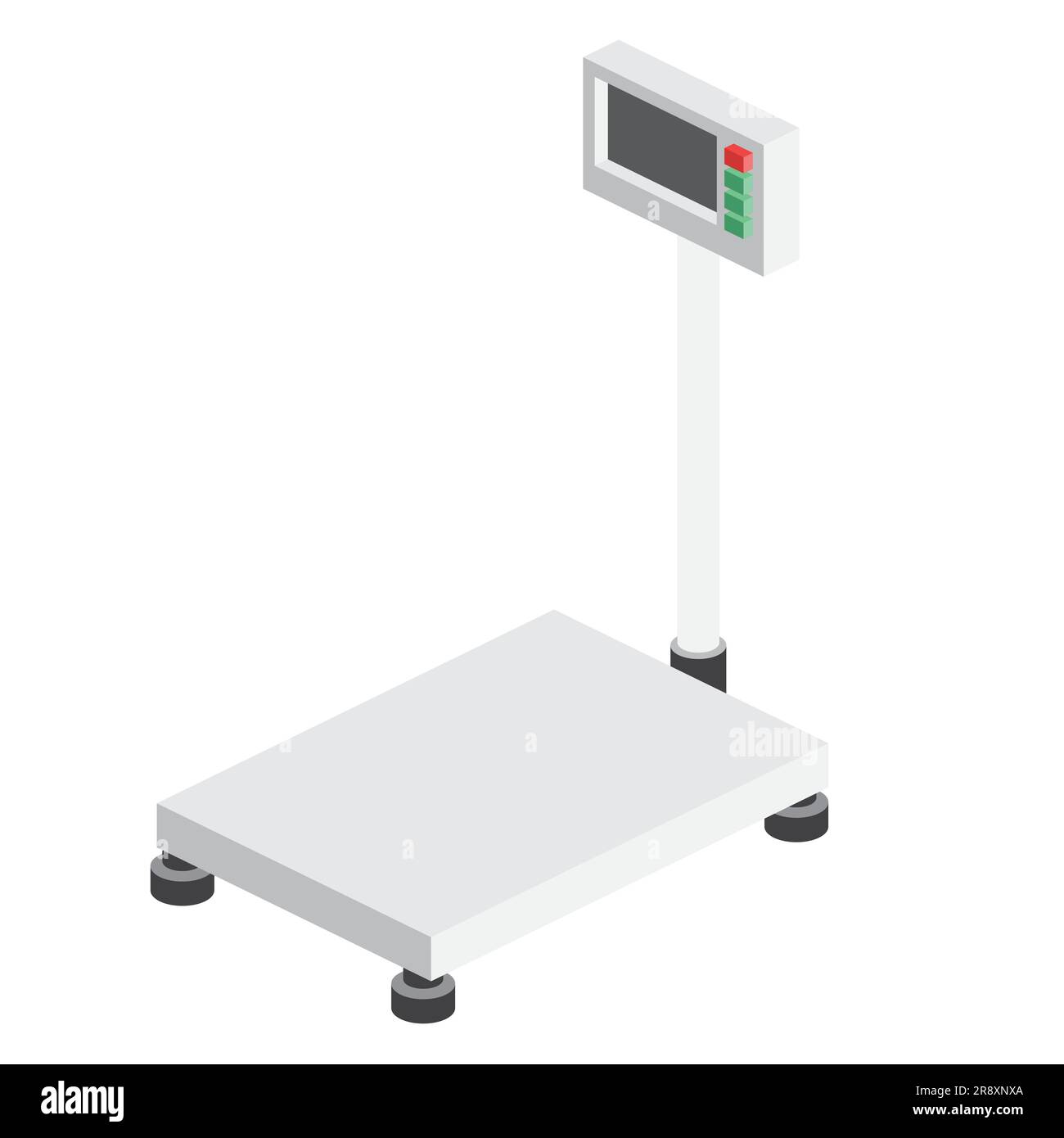 Weight Scale On White Background Weighing Scales With Pan And Dial  Qualitative Vector EPS-10 Illustration For Weight Measurement, Kitchen  Appliances, Measuring Tool, Etc Royalty Free SVG, Cliparts, Vectors, and  Stock Illustration. Image