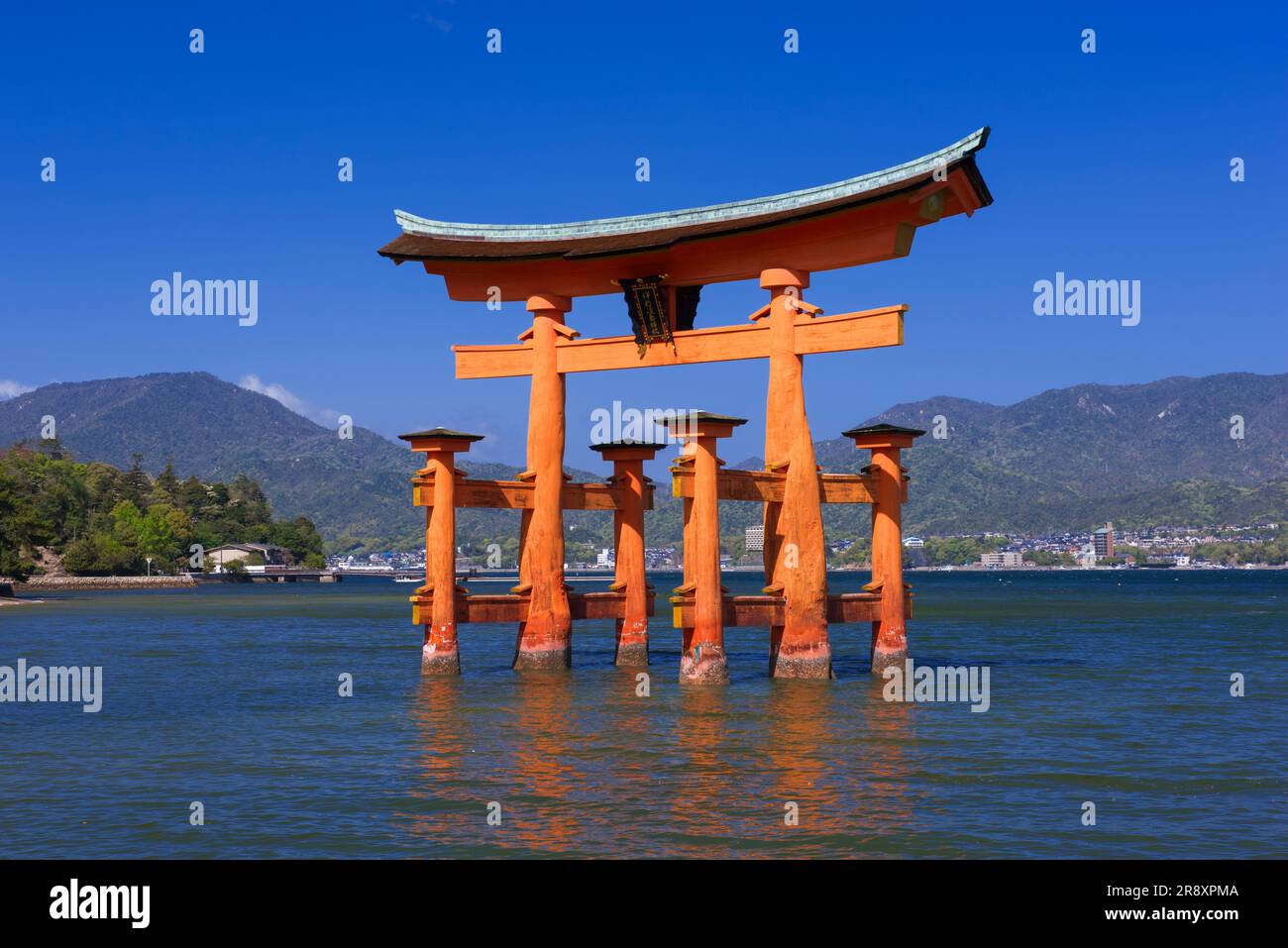 Otorii of Itsukushima Shrine Stock Photo - Alamy
