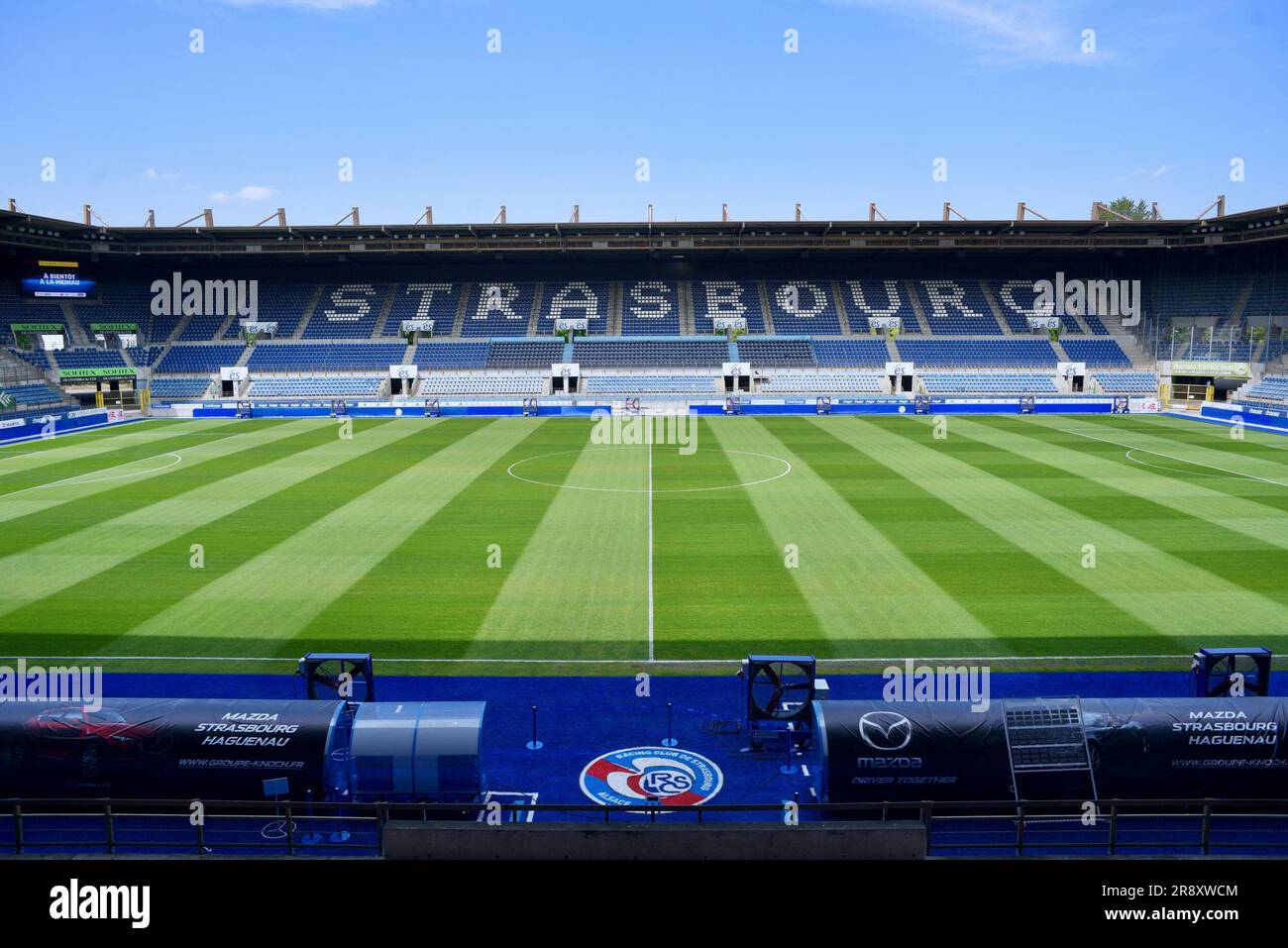 Strasbourg, France. 23rd June, 2023. File photo undated of Racing Club de Strasbourg  Alsace's club President Marc Keller. - Racing club de Strasbourg Alsace  football has been acquired by BlueCo, the consortium