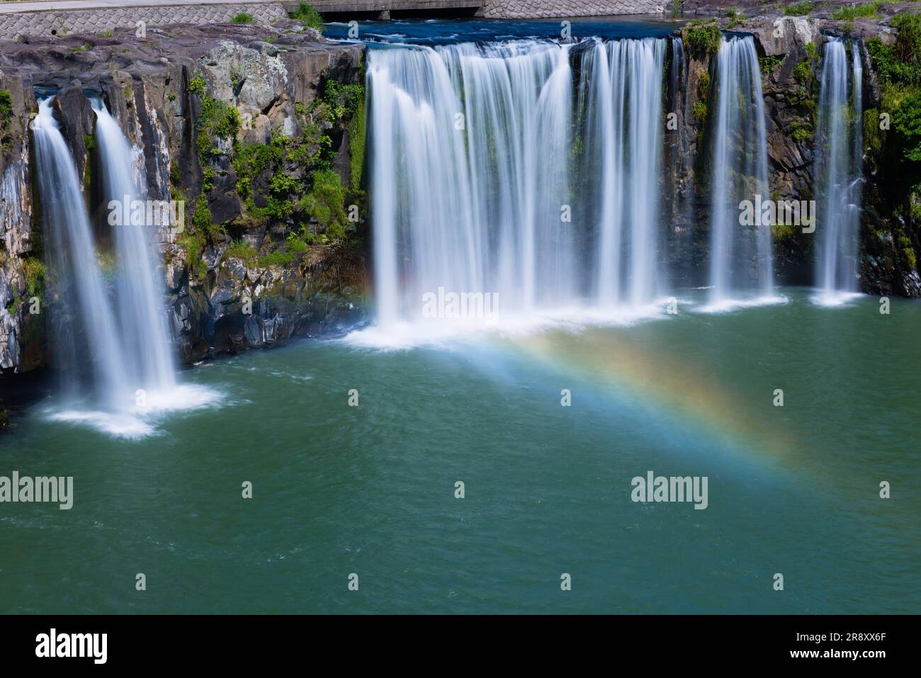 Harajiri no taki waterfall Stock Photo