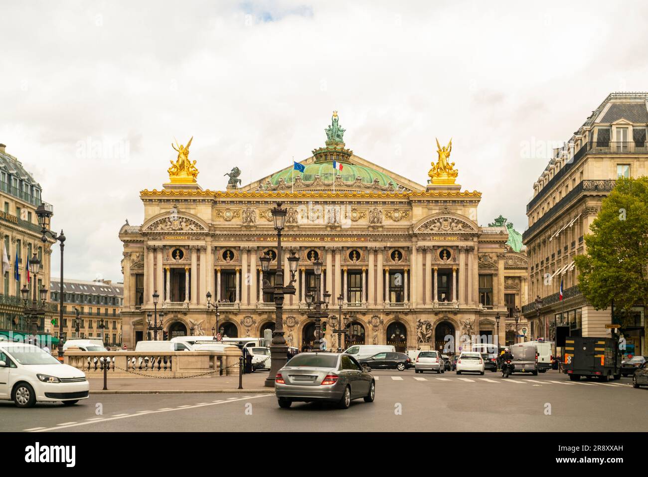Palais Garnier opera, opera house paris, France Stock Photo