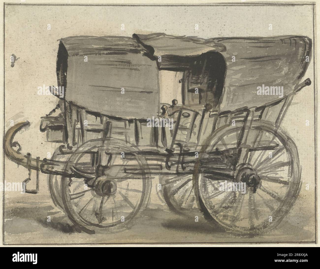 Horse drawn timber wagon hi-res stock photography and images - Alamy