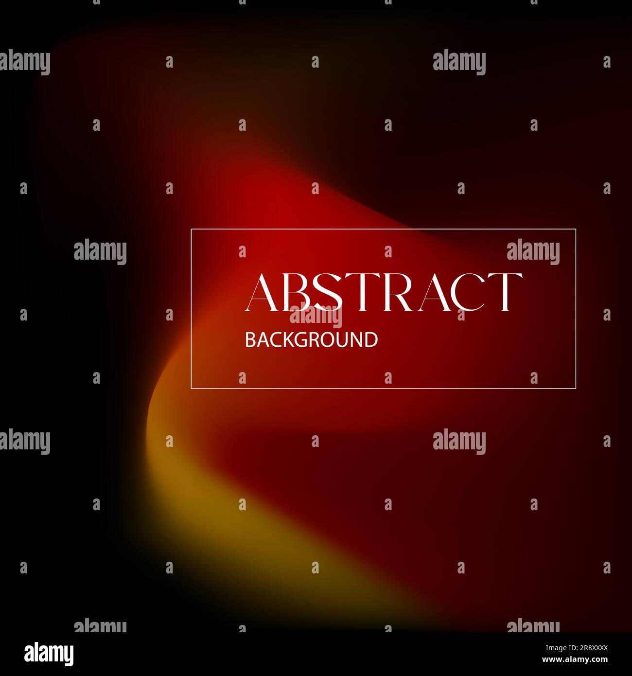 Abstract background template dark design red gradient color on black ...