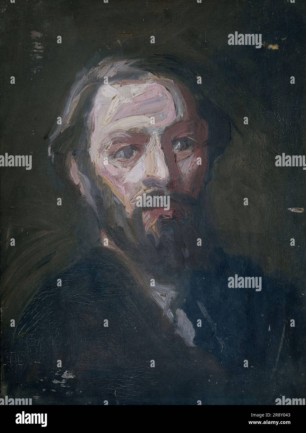 Portrait of the sculptor Pier Pander (18641919), 18931894 Stock Photo