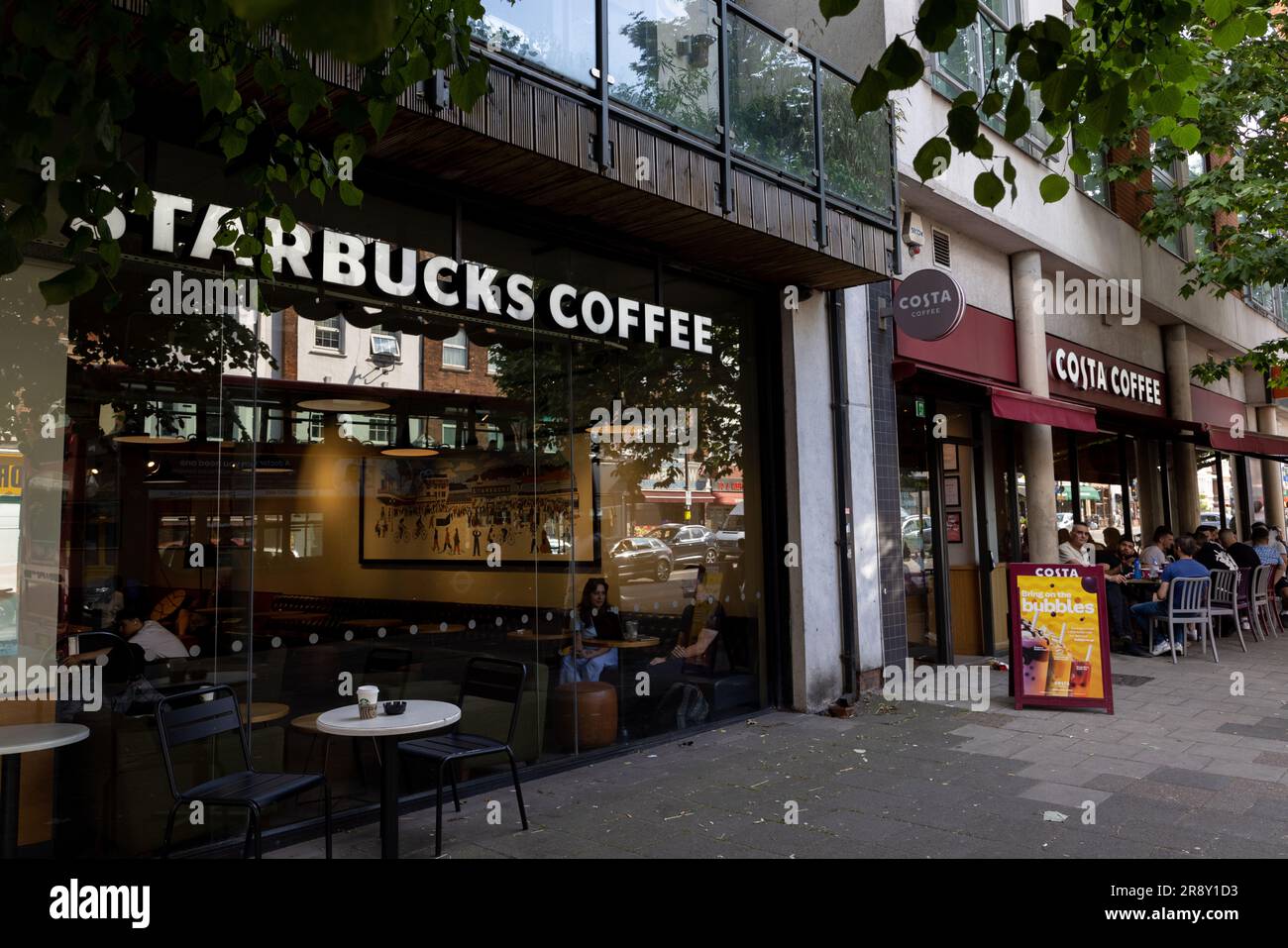 High street coffee shop hires stock photography and images Alamy
