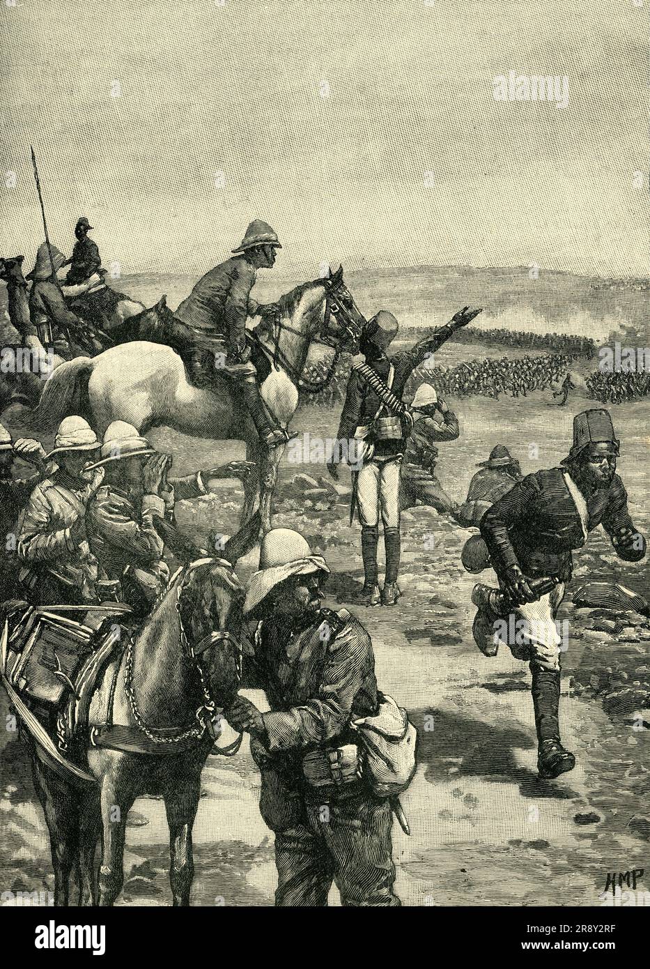 &amp;#39;The Battle of Omdurman: MacDonald&amp;#39;s Brigade Repelling the Dervish ...