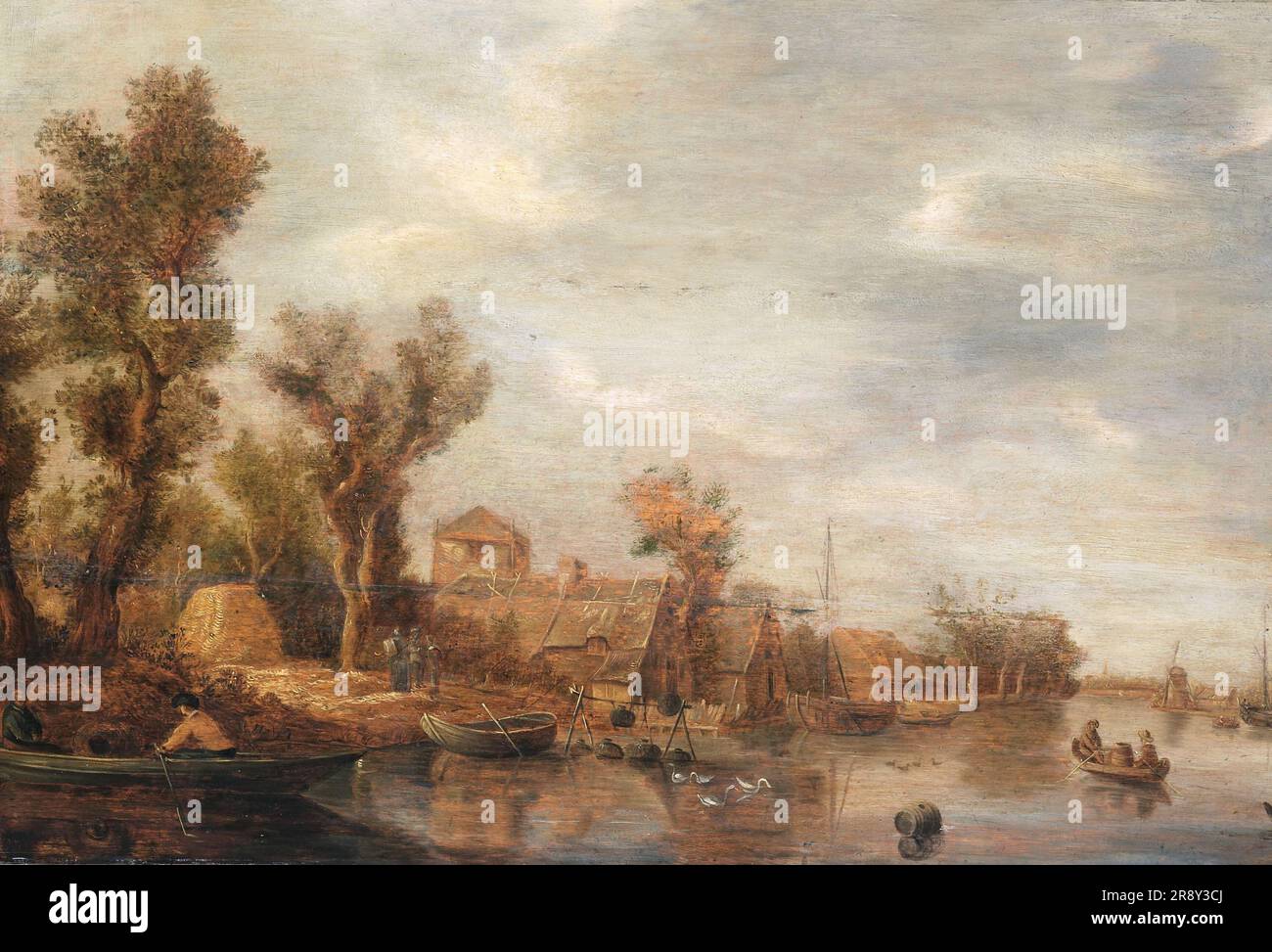 River View, after c.1630 Stock Photo - Alamy