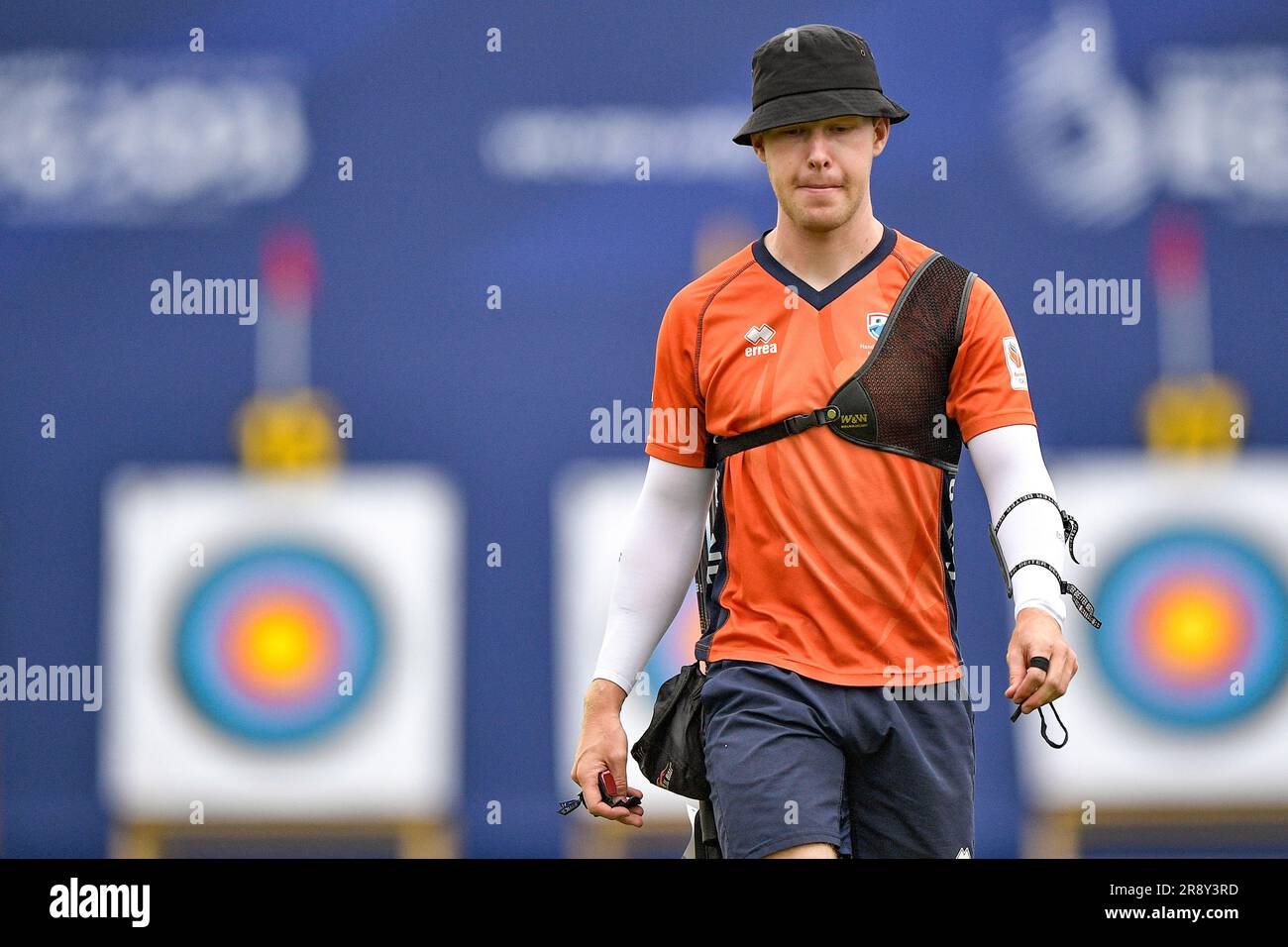 KRAKOW, JUNE 23 Gijs Broeksma of the Netherlands competing on