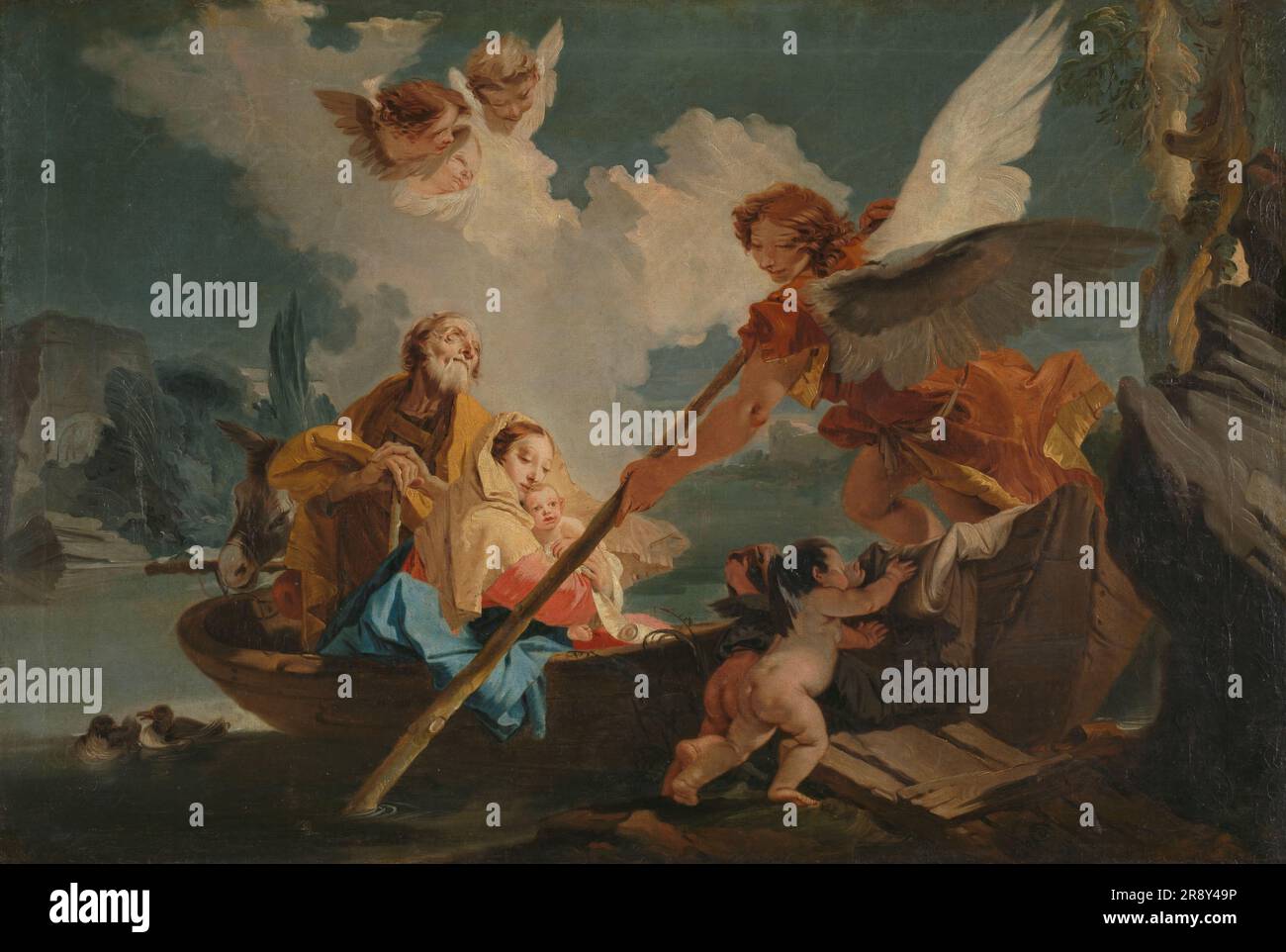 Flight into Egypt, 1750-1810 Stock Photo - Alamy