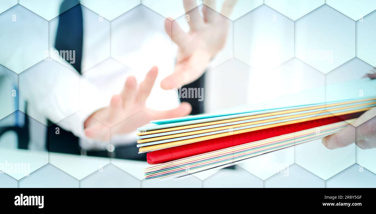 Business man panicking hi-res stock photography and images - Alamy