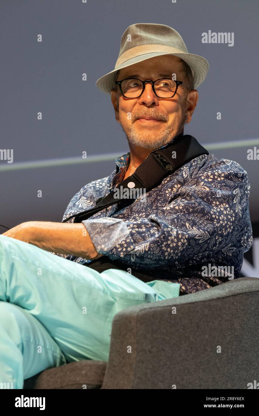 Cannes, France - June 23 2023: Barry Brown (Editor, Writer, Director, B A Brown Inc) attended on stage during the Creative Maker of the Year Seminar: Spike Lee session at the Cannes Lions 2023 © ifnm press Stock Photo