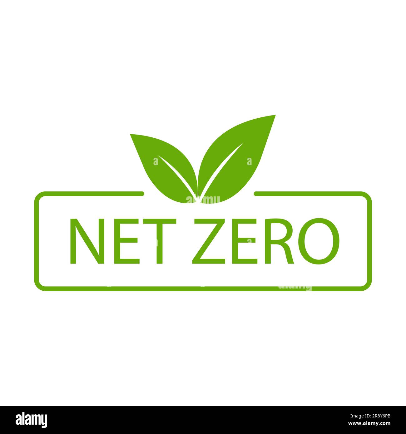 net zero carbon footprint icon vector emissions free no atmosphere